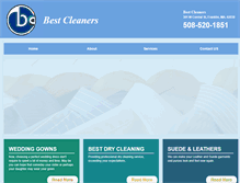 Tablet Screenshot of franklinbestcleaners.com